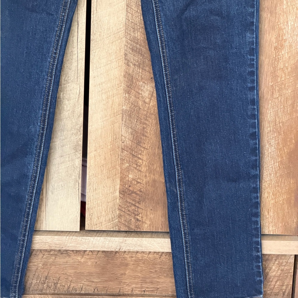 Women's Torrid Curve Rebecka High Rise Straight Leg Jeans - Dark Blue Size 27 - Picture 5 of 16
